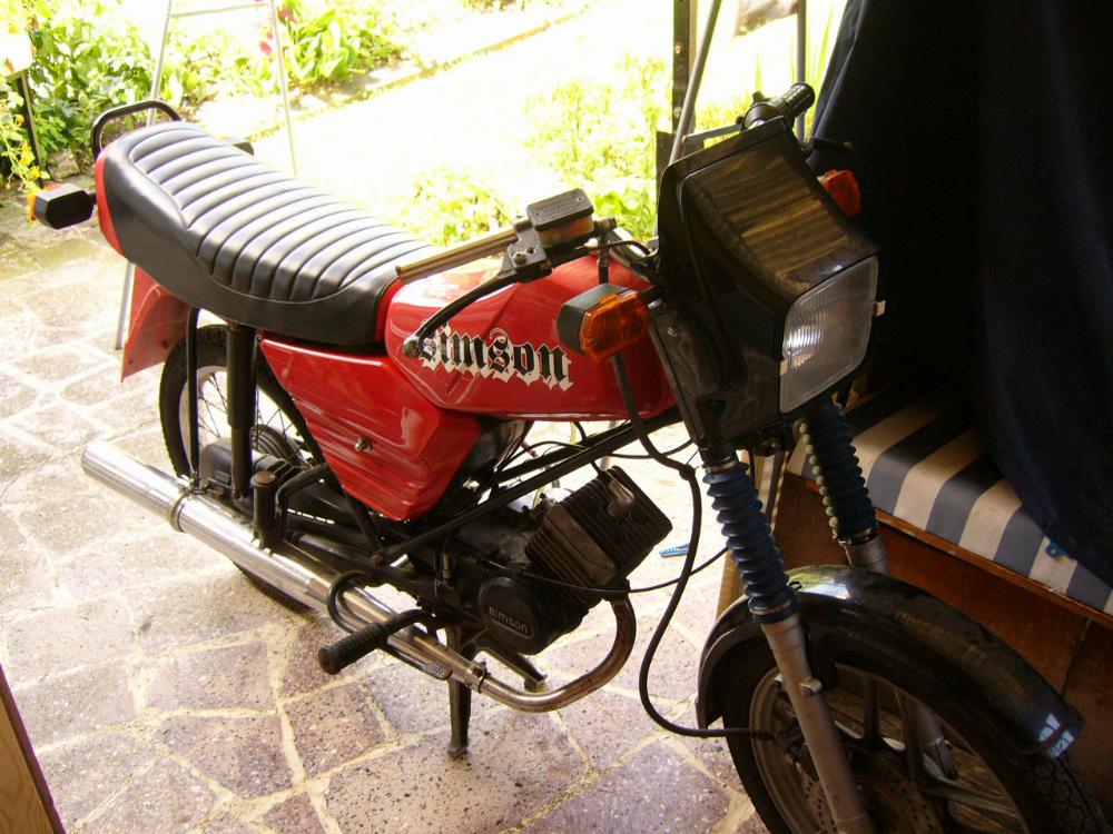 Motorrad verkaufen Simson S 83 CX mit hängerkupplung 25 mm Ankauf